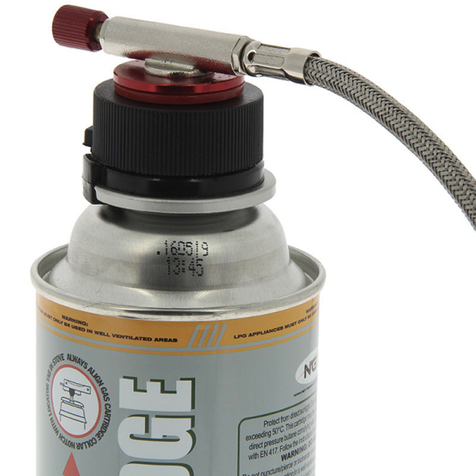 Gaskartuschenset 2x Gaskartusche 1x Adapter b&pfishing