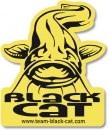 Black Cat Aufkleber 8,0 x 7,0 cm