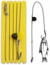 Black Cat Single Hook Rig with Rattle